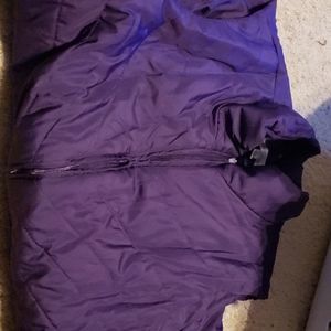 Studio works 3x purple puffer vest